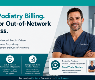 Only Podiatry Billing Built for Out-of-Network Success - Paradocs MCR Blog Featured IMG