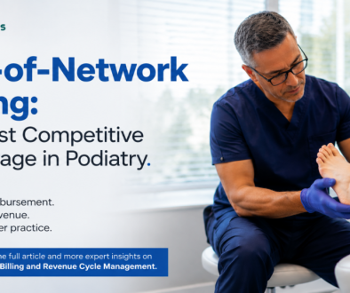 Out-of-Network Billing The Last Competitive Advantage for Independent Podiatry Practices - Paradocs MRC Blog Featurd IMG