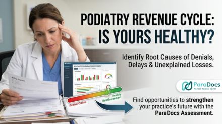 Why Your Revenue Cycle Still Needs a Human Touch —Artificial Intelligence [AI] Pros & Cons in Podiatry Billing - Paradocs MRC Blog Featured IMG
